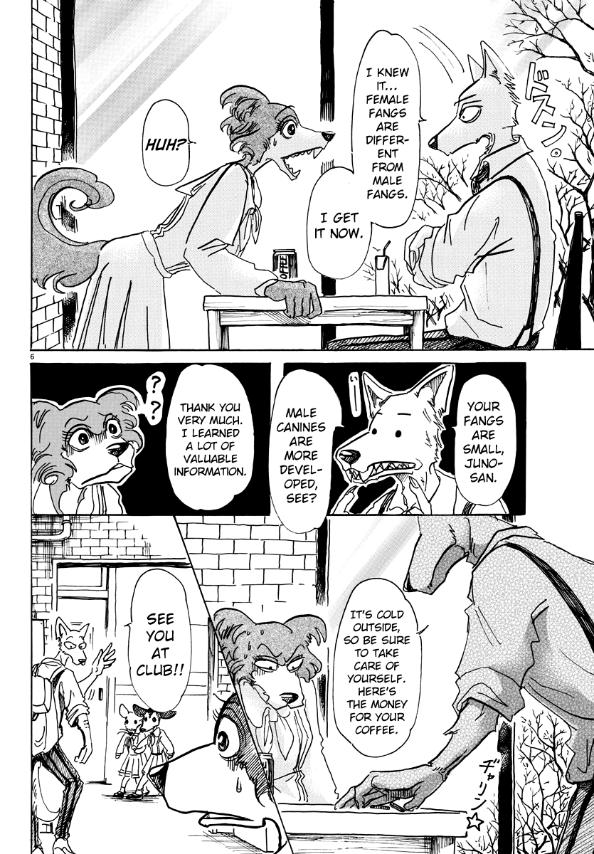 Beastars Chapter 67 page 7 - Chapter 67: Alternating the Currents of Dentition