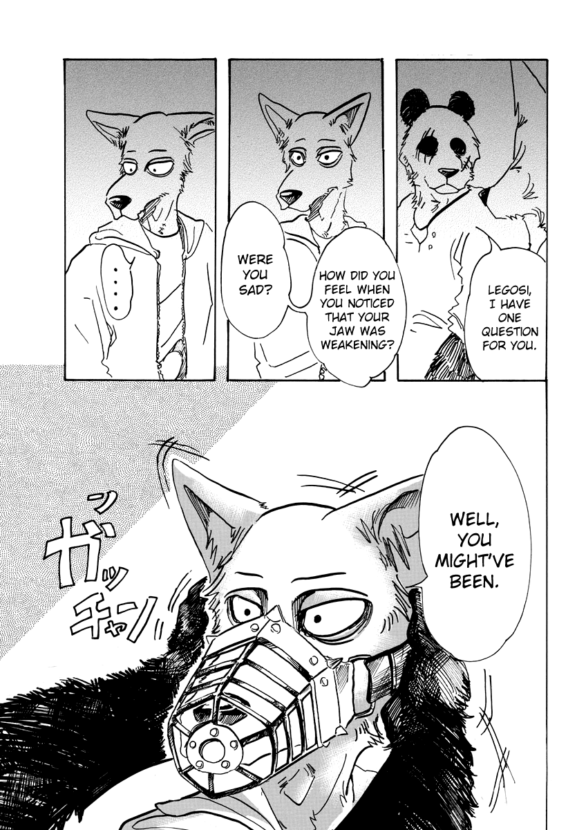 Beastars Chapter 68 page 11 - Chapter 68: Limp Teeth Meets Invigorated Hands