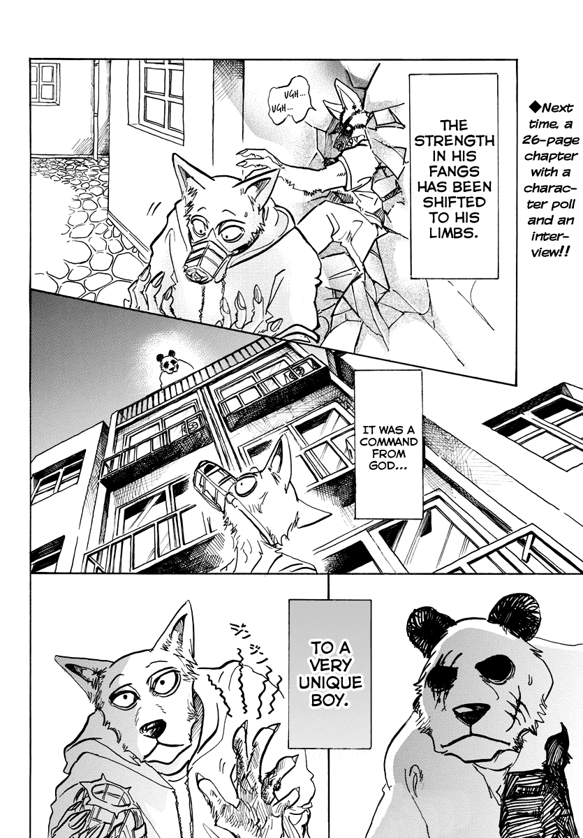 Beastars Chapter 68 page 19 - Chapter 68: Limp Teeth Meets Invigorated Hands