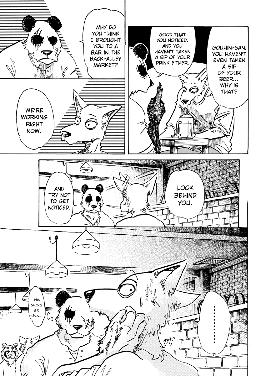 Beastars Chapter 68 page 7 - Chapter 68: Limp Teeth Meets Invigorated Hands