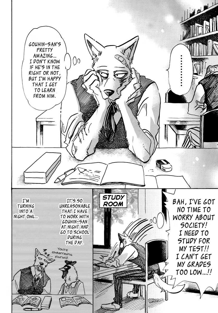 Beastars Chapter 69 page 11 - Chapter 69: The Tin Can Phone Line is Dying