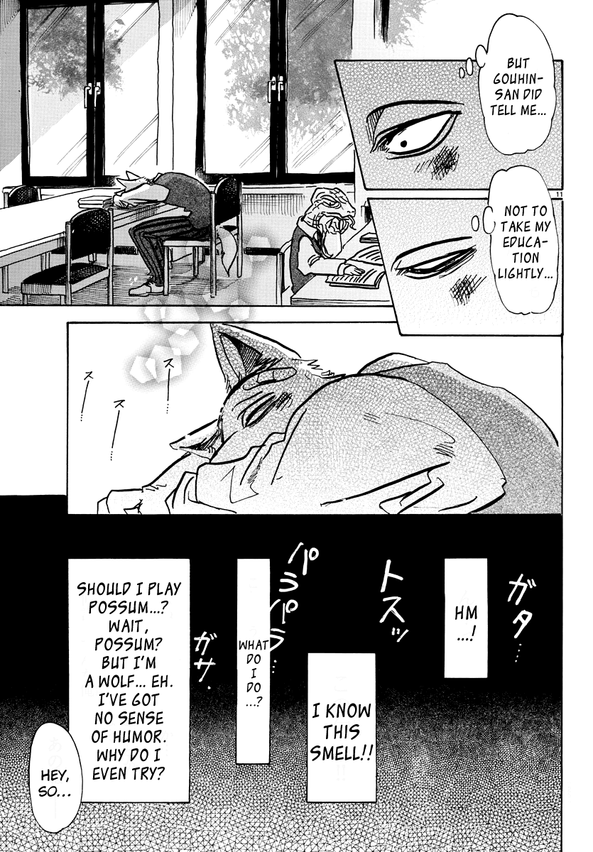 Beastars Chapter 69 page 12 - Chapter 69: The Tin Can Phone Line is Dying