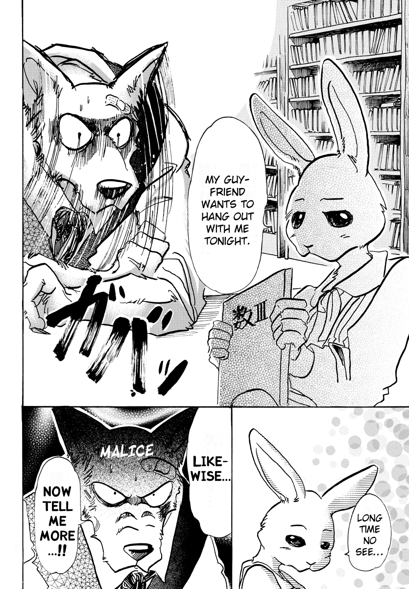Beastars Chapter 69 page 13 - Chapter 69: The Tin Can Phone Line is Dying