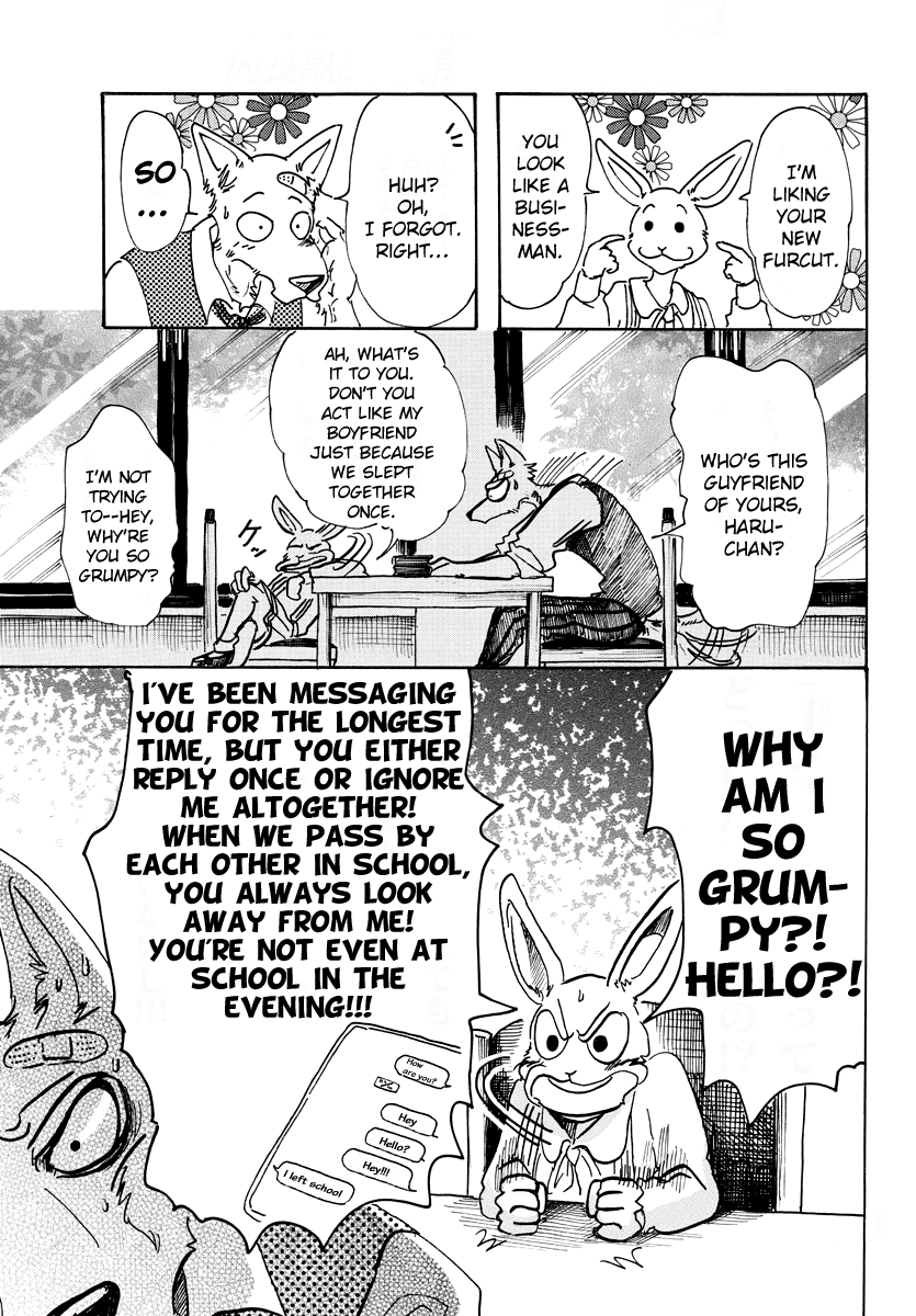 Beastars Chapter 69 page 14 - Chapter 69: The Tin Can Phone Line is Dying