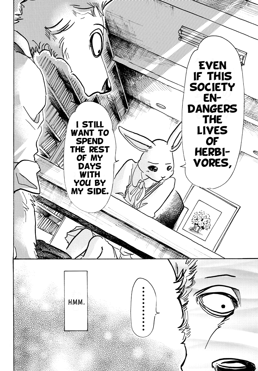 Beastars Chapter 69 page 19 - Chapter 69: The Tin Can Phone Line is Dying
