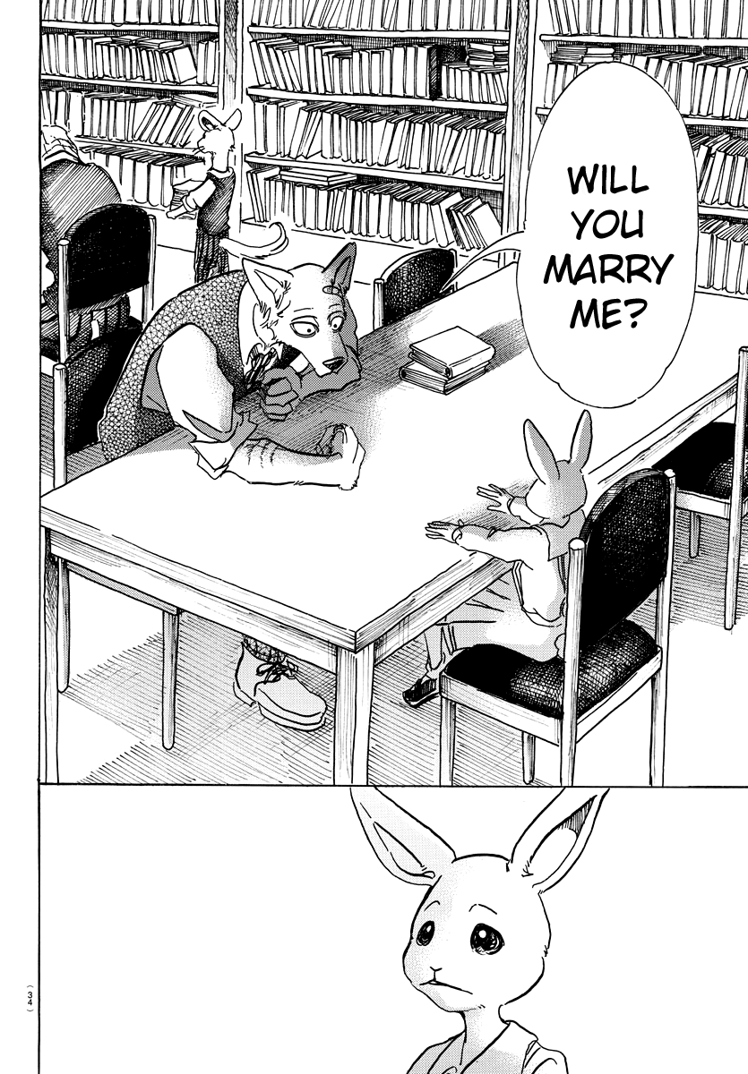 Beastars Chapter 69 page 21 - Chapter 69: The Tin Can Phone Line is Dying