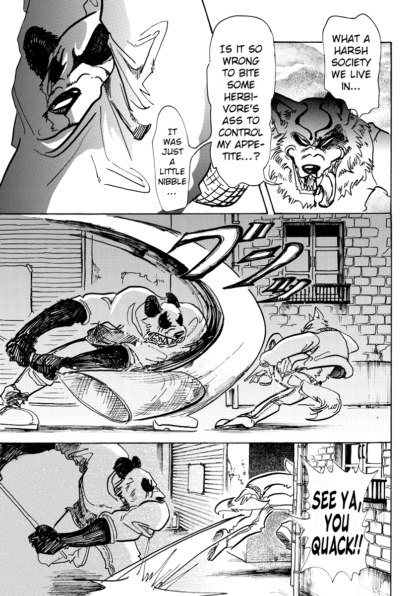 Beastars Chapter 69 page 4 - Chapter 69: The Tin Can Phone Line is Dying