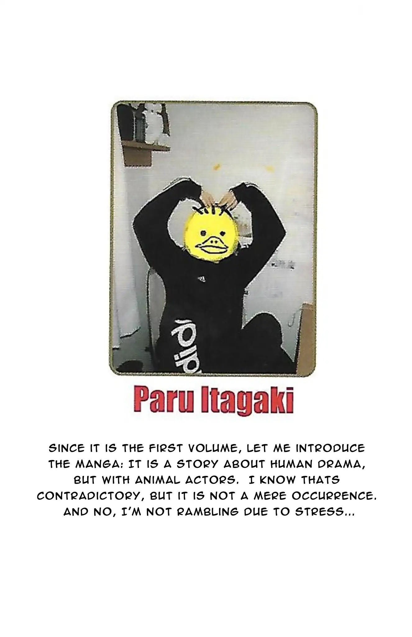 Beastars Chapter 7.5 page 1 - Chapter 7.5: Volume 1 Omake