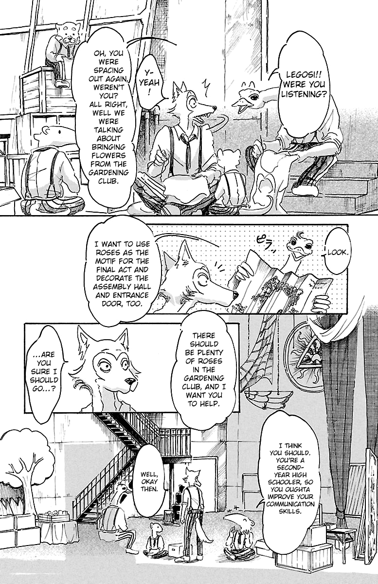 Beastars Chapter 7 page 16 - Chapter 7: Wildlife Sanctuary Level 100
