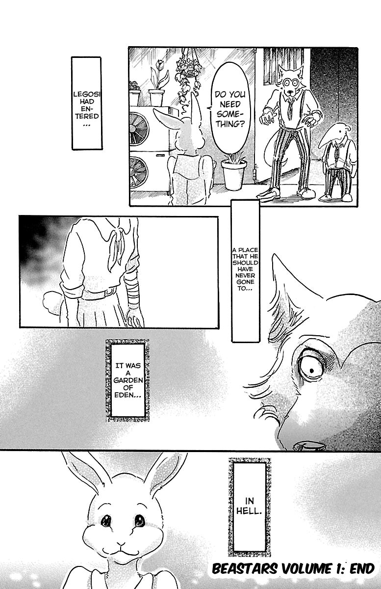 Beastars Chapter 7 page 19 - Chapter 7: Wildlife Sanctuary Level 100