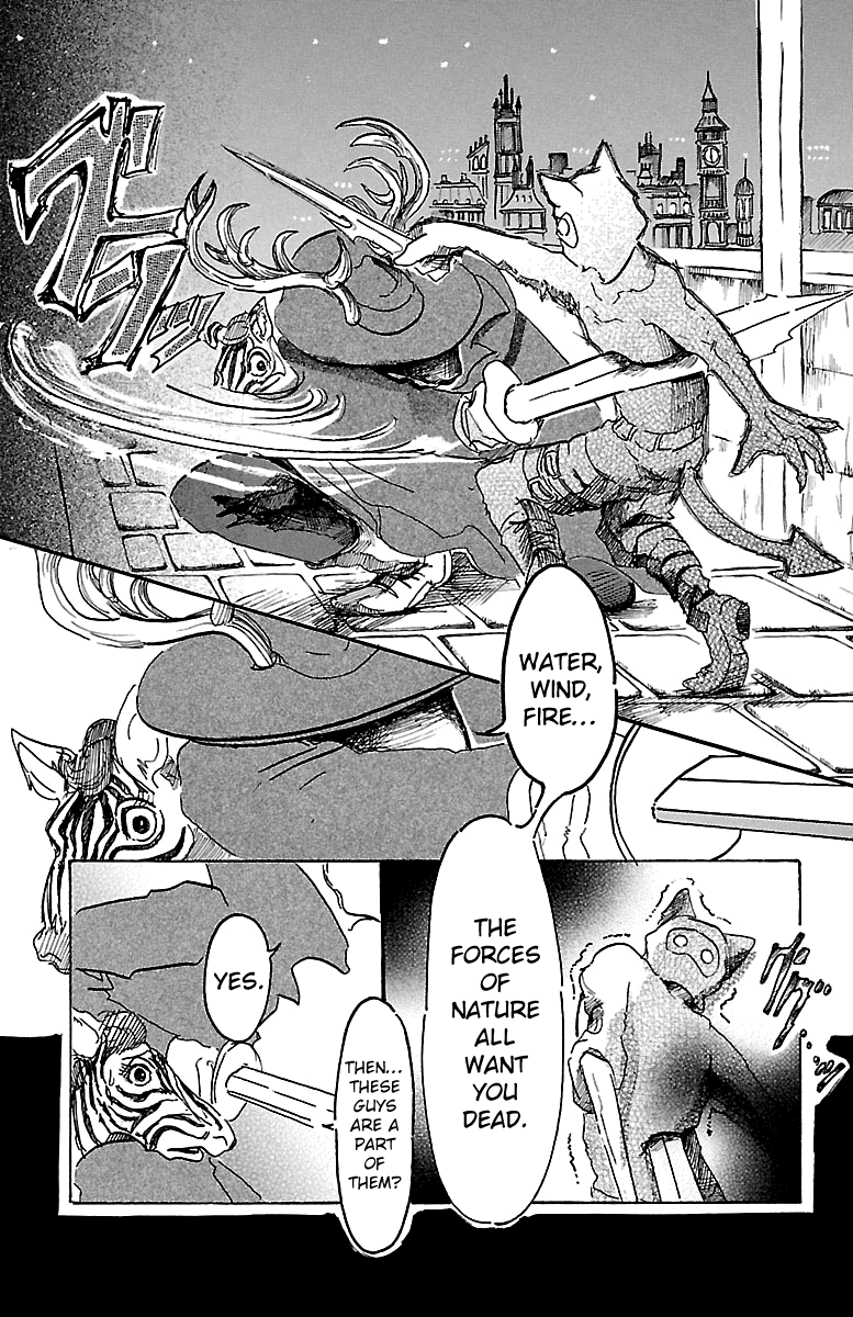 Beastars Chapter 7 page 3 - Chapter 7: Wildlife Sanctuary Level 100