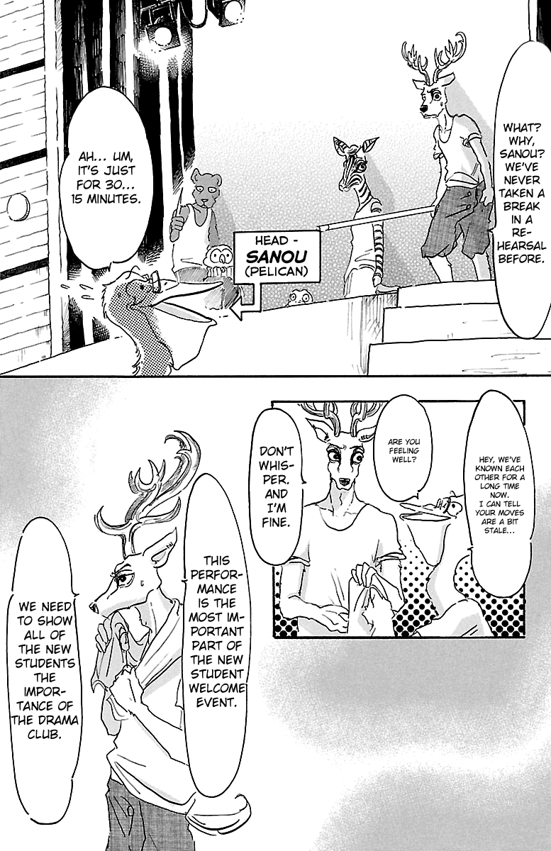Beastars Chapter 7 page 6 - Chapter 7: Wildlife Sanctuary Level 100
