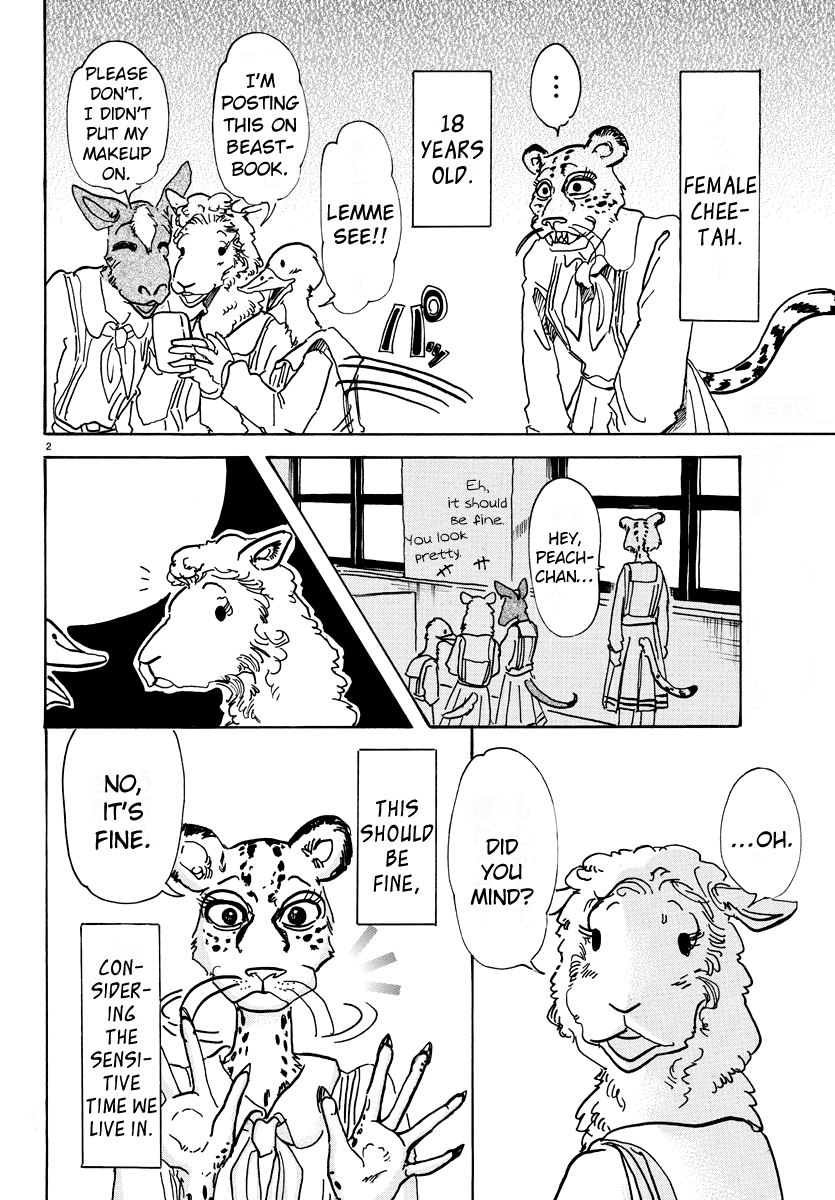 Beastars Chapter 70 page 2 - Chapter 70: Civilization's Cradle