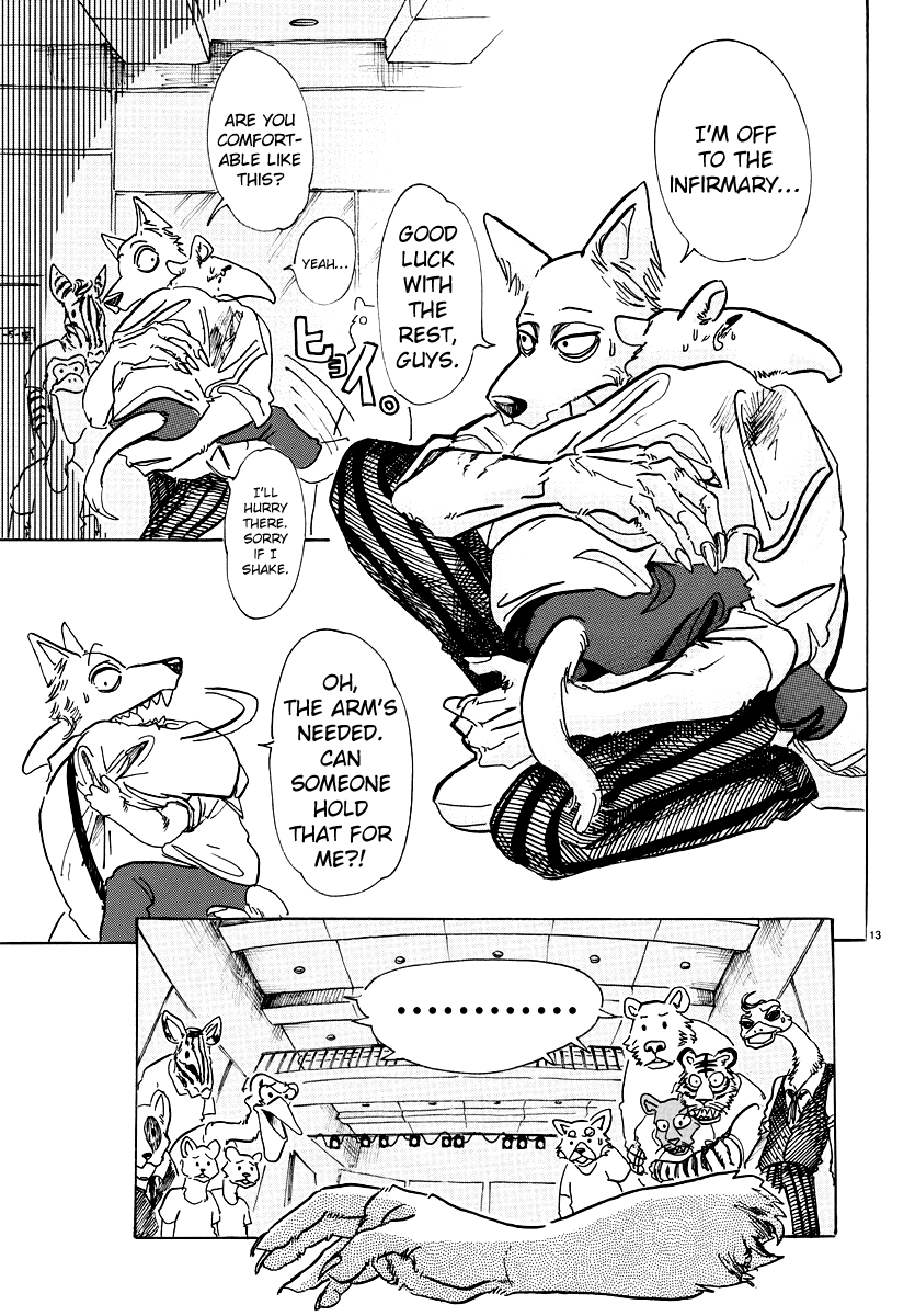 Beastars Chapter 71 page 12 - Chapter 71: Just an Ordinary Day