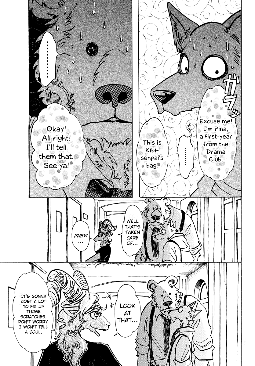 Beastars Chapter 72 page 10 - Chapter 72: Burning White Flames