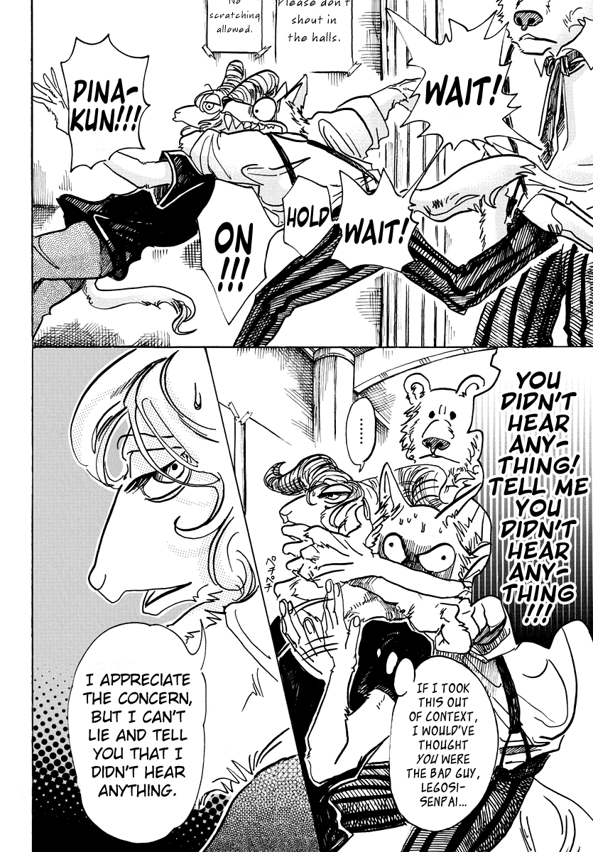 Beastars Chapter 72 page 11 - Chapter 72: Burning White Flames