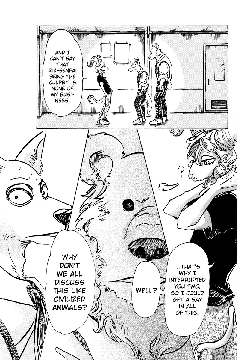 Beastars Chapter 72 page 12 - Chapter 72: Burning White Flames
