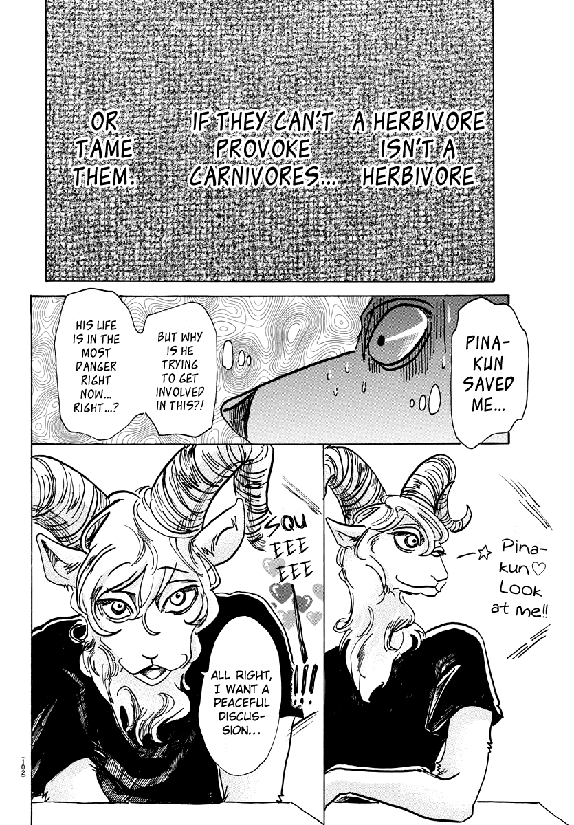 Beastars Chapter 72 page 13 - Chapter 72: Burning White Flames