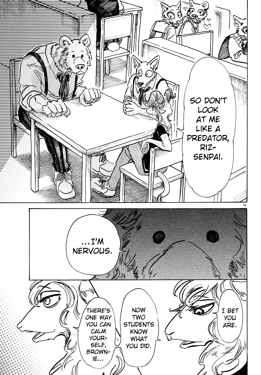Beastars Chapter 72 page 14 - Chapter 72: Burning White Flames