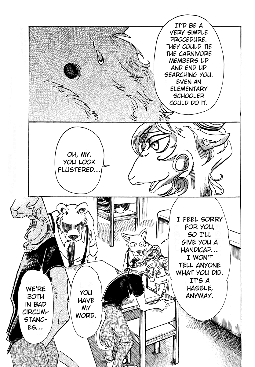 Beastars Chapter 72 page 16 - Chapter 72: Burning White Flames