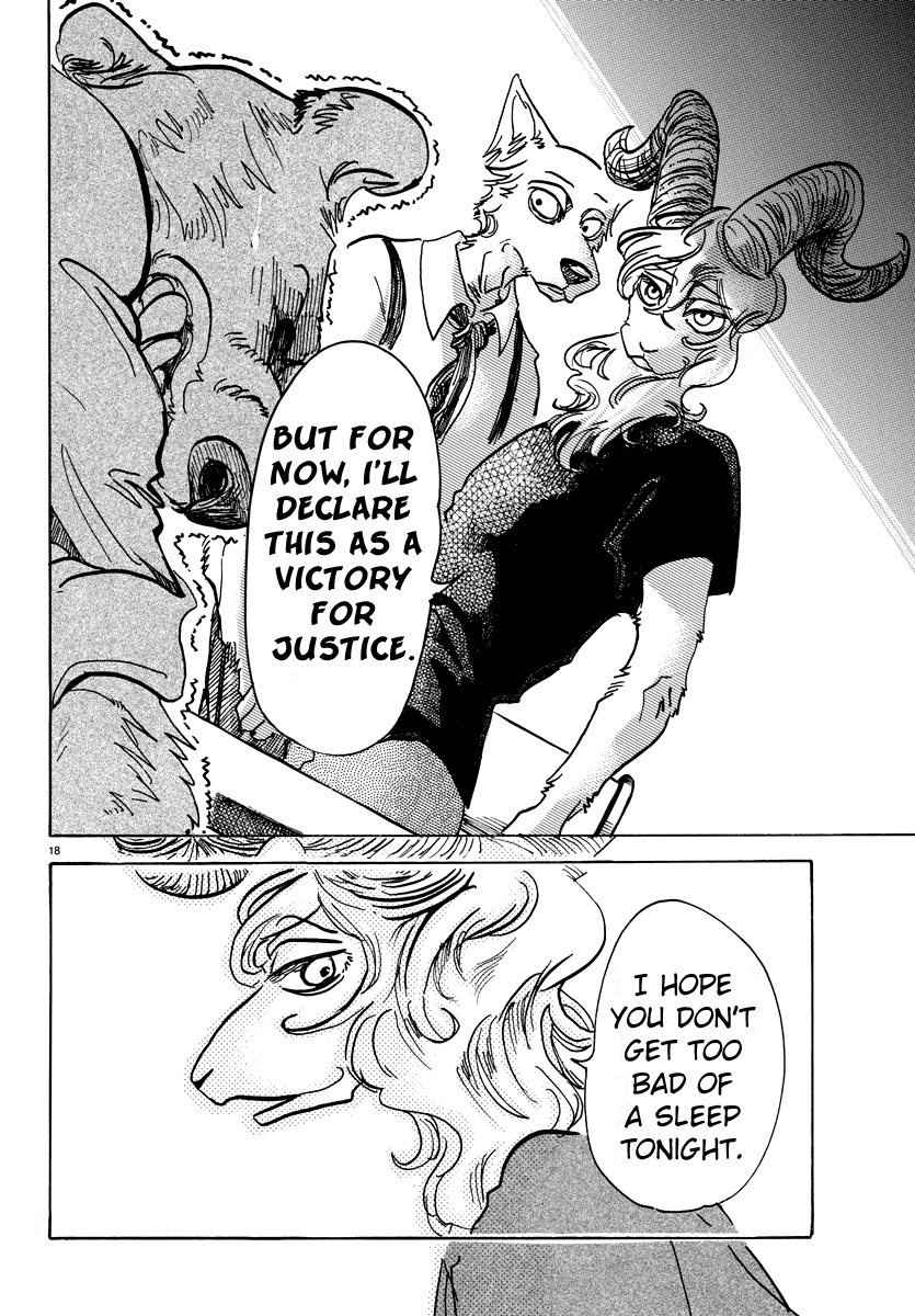 Beastars Chapter 72 page 17 - Chapter 72: Burning White Flames