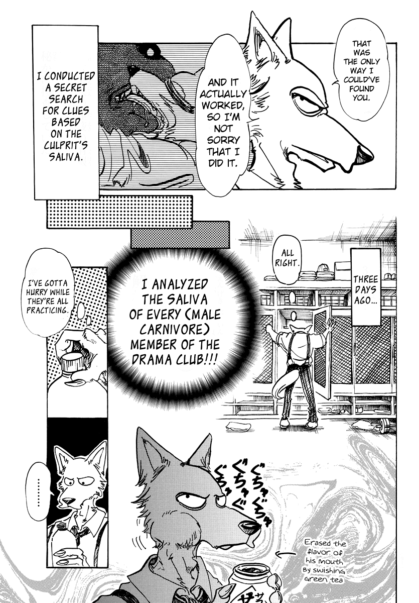 Beastars Chapter 72 page 3 - Chapter 72: Burning White Flames