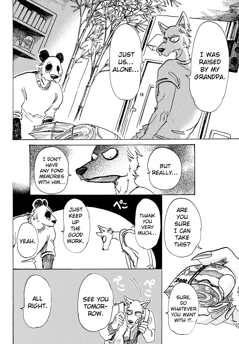 Beastars Chapter 73 page 12 - Chapter 73: A "Wolf" with Good Lineage