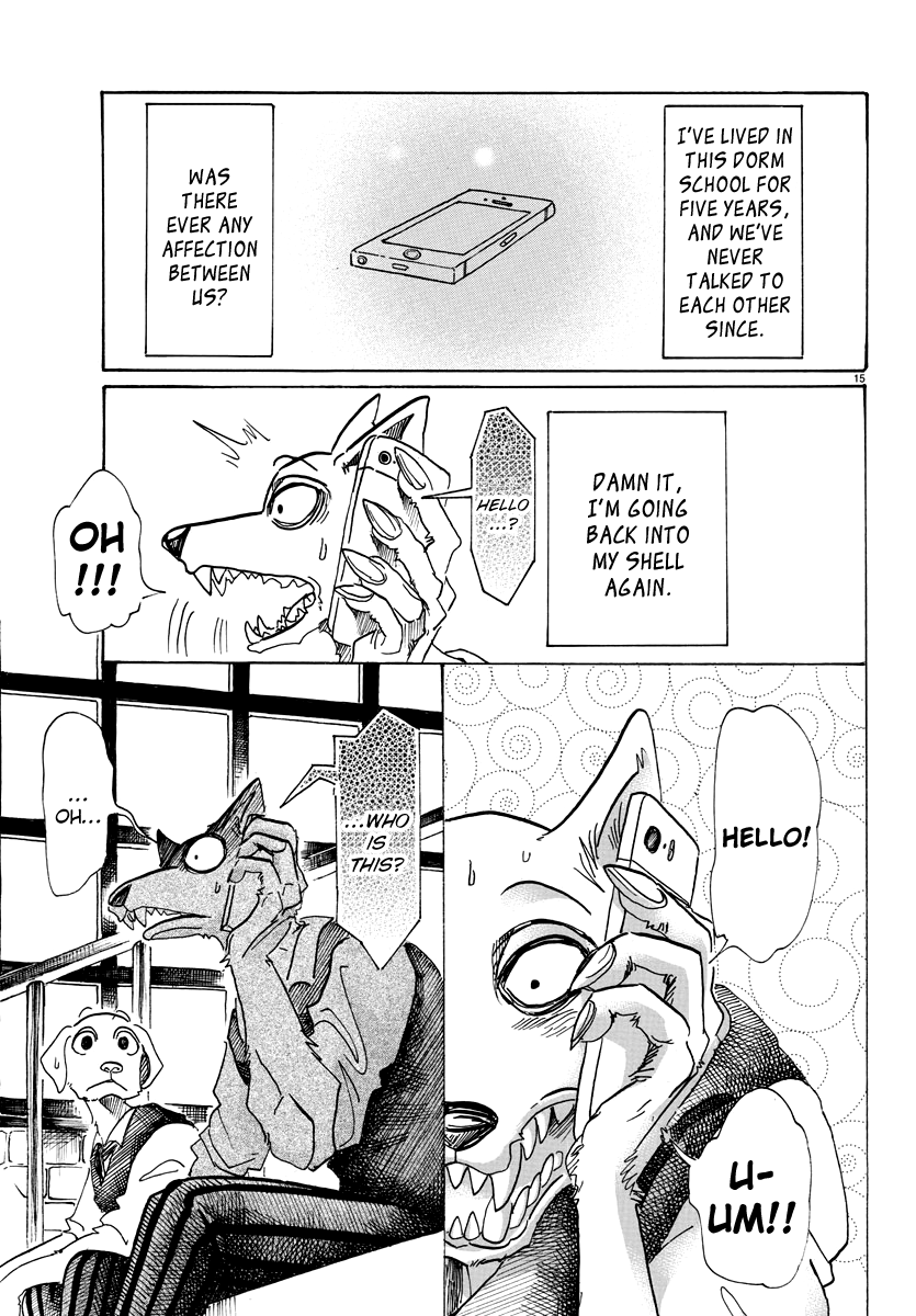 Beastars Chapter 73 page 15 - Chapter 73: A "Wolf" with Good Lineage