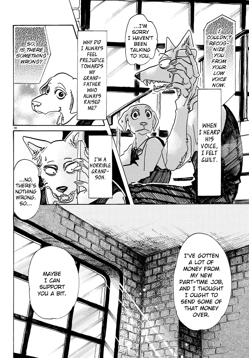 Beastars Chapter 73 page 18 - Chapter 73: A "Wolf" with Good Lineage