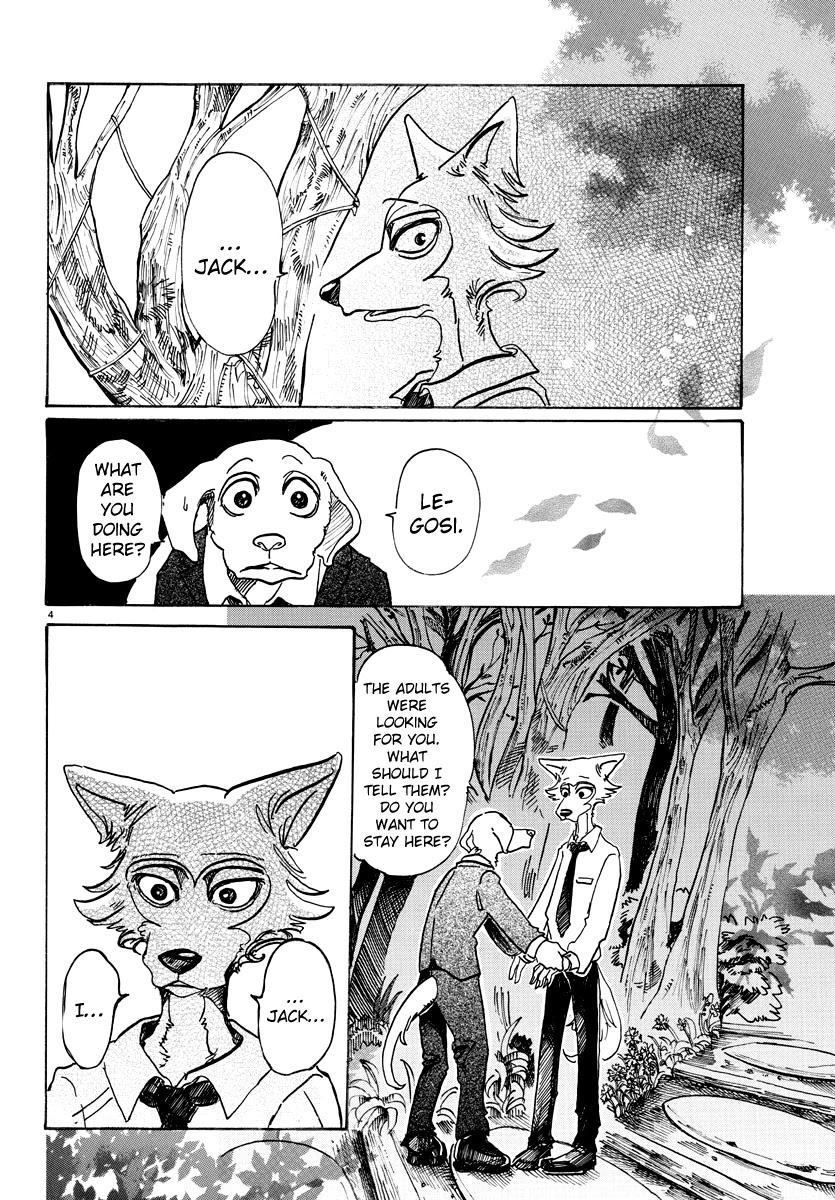 Beastars Chapter 73 page 4 - Chapter 73: A "Wolf" with Good Lineage