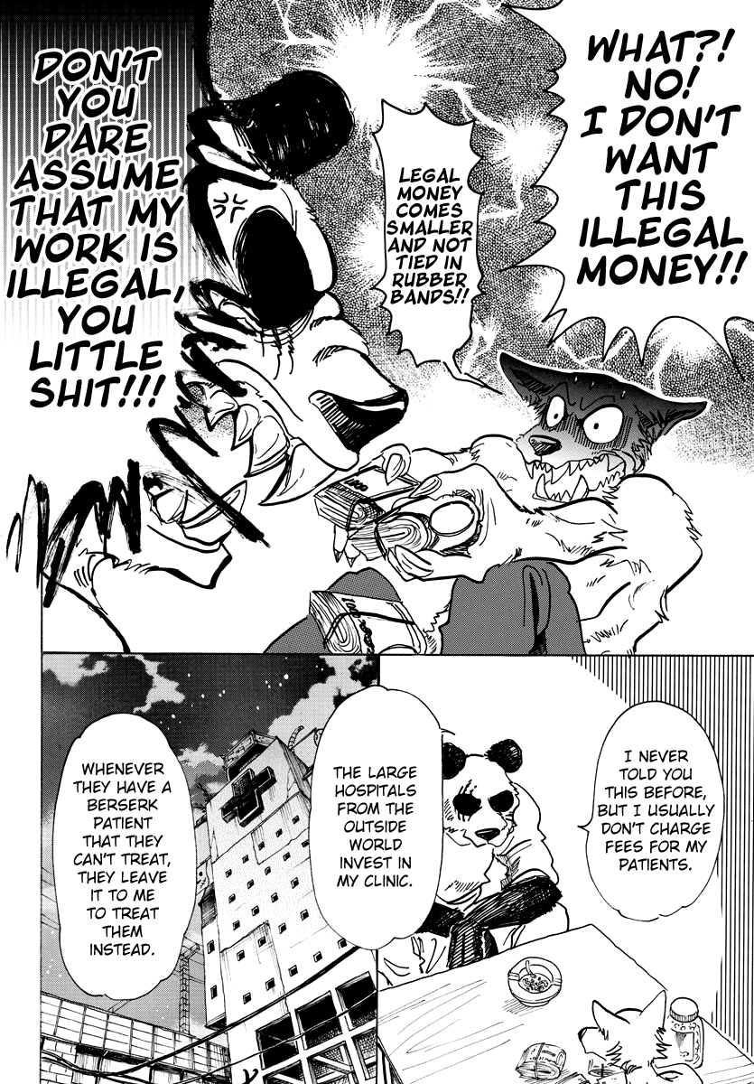 Beastars Chapter 73 page 8 - Chapter 73: A "Wolf" with Good Lineage