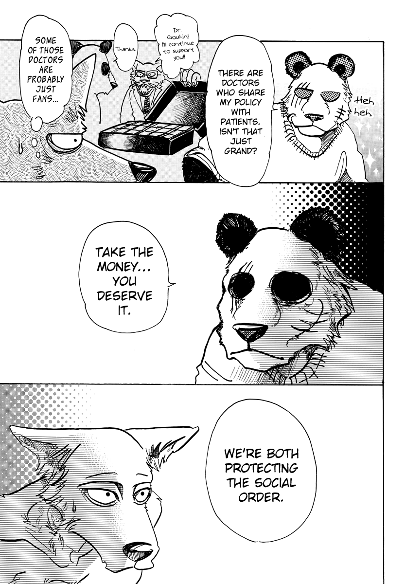 Beastars Chapter 73 page 9 - Chapter 73: A "Wolf" with Good Lineage