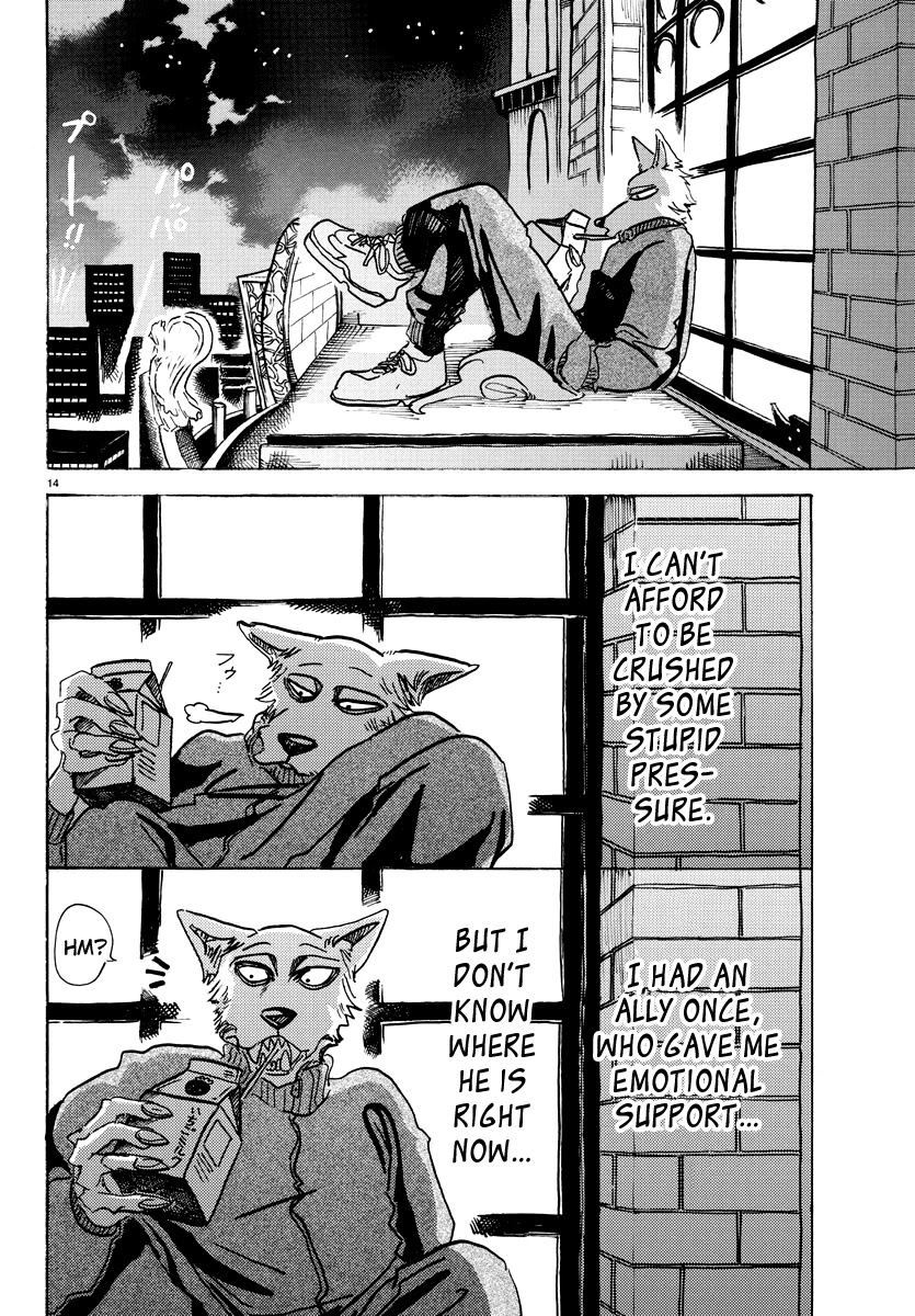Beastars Chapter 74 page 14 - Chapter 74: An Aloof Knight