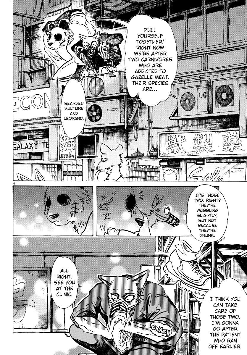 Beastars Chapter 74 page 4 - Chapter 74: An Aloof Knight