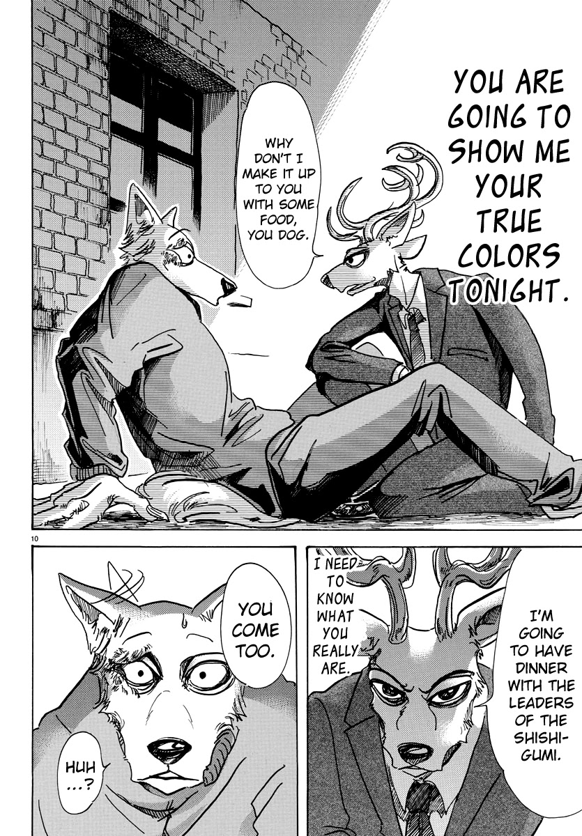 Beastars Chapter 75 page 10 - Chapter 75: To Unwind A Grandfather Clock
