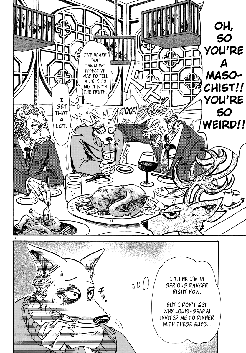 Beastars Chapter 75 page 12 - Chapter 75: To Unwind A Grandfather Clock