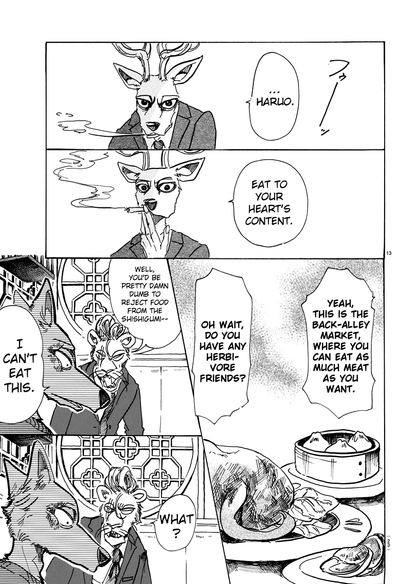 Beastars Chapter 75 page 13 - Chapter 75: To Unwind A Grandfather Clock