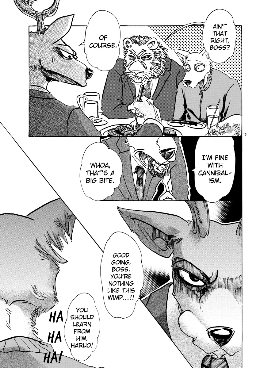 Beastars Chapter 75 page 15 - Chapter 75: To Unwind A Grandfather Clock