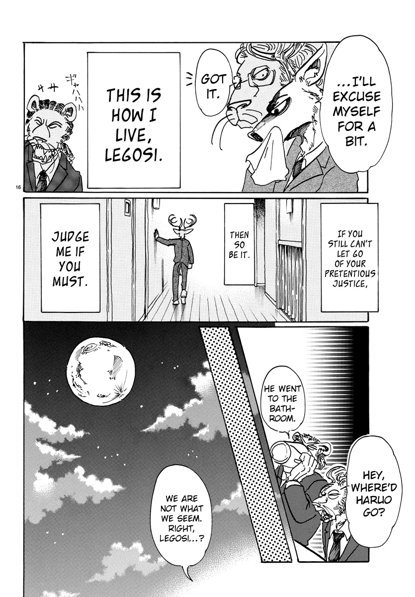Beastars Chapter 75 page 16 - Chapter 75: To Unwind A Grandfather Clock