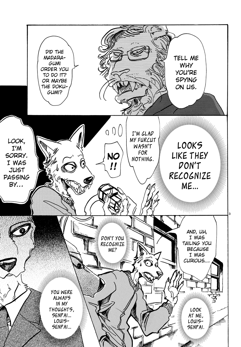 Beastars Chapter 75 page 4 - Chapter 75: To Unwind A Grandfather Clock