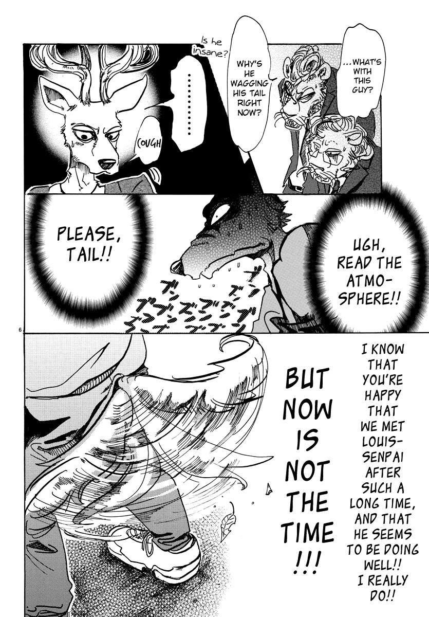 Beastars Chapter 75 page 6 - Chapter 75: To Unwind A Grandfather Clock