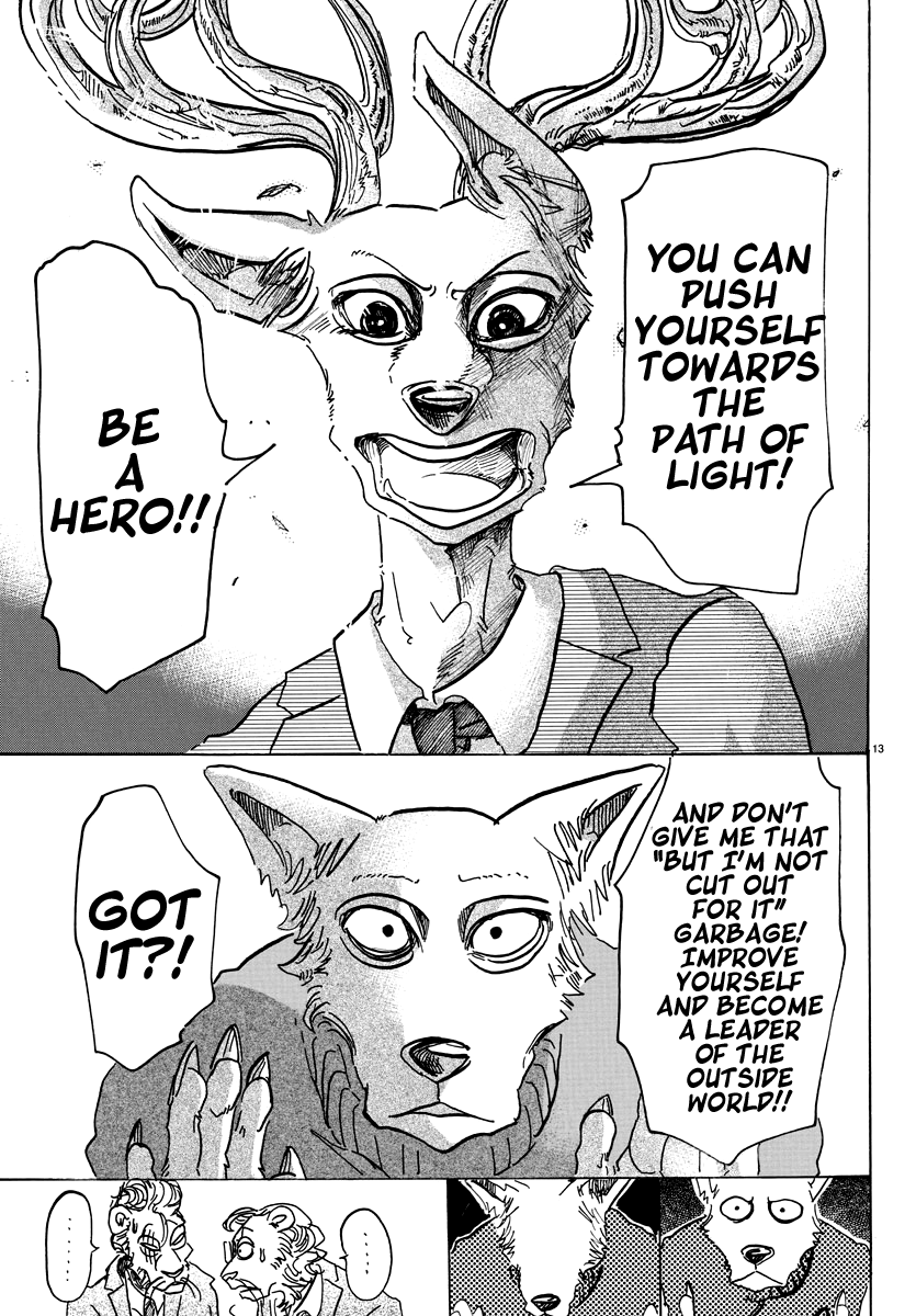 Beastars Chapter 76 page 13 - Chapter 76: A Capriccio And A Cry For The Moon