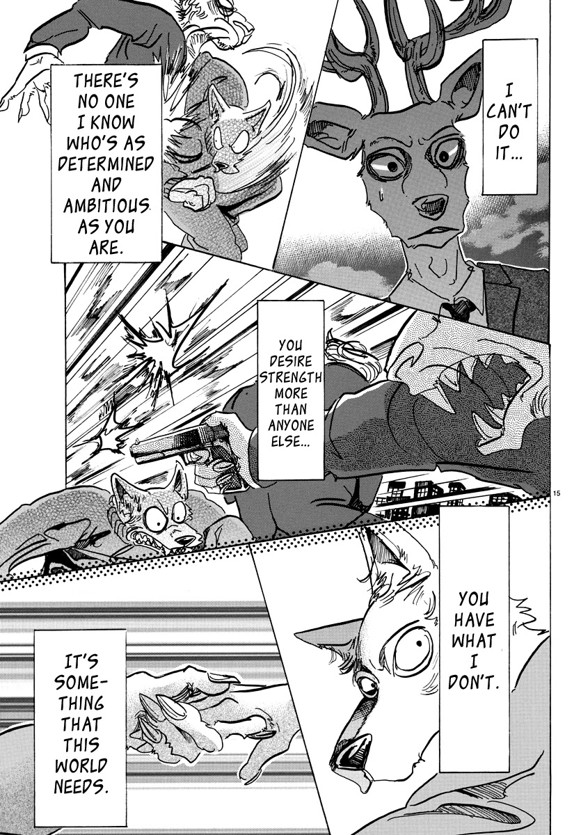 Beastars Chapter 76 page 15 - Chapter 76: A Capriccio And A Cry For The Moon