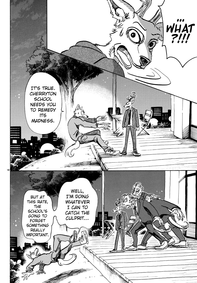 Beastars Chapter 76 page 18 - Chapter 76: A Capriccio And A Cry For The Moon