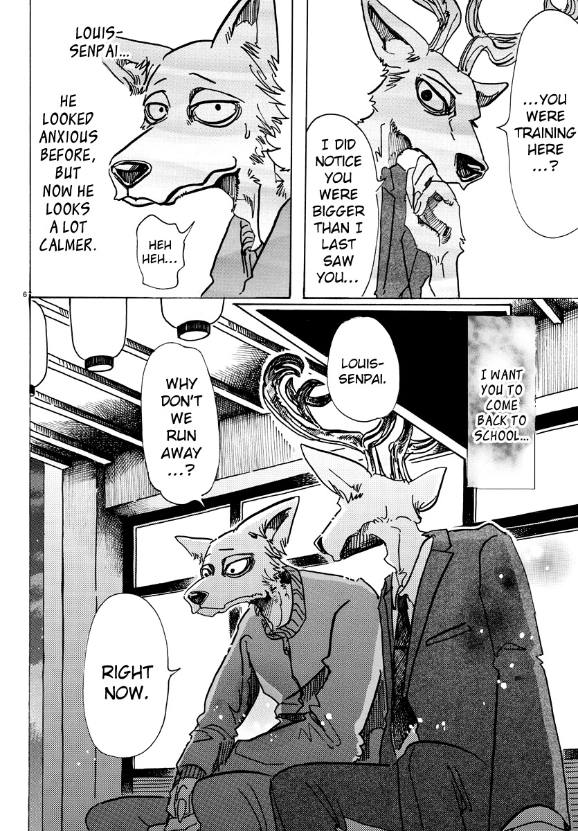 Beastars Chapter 76 page 7 - Chapter 76: A Capriccio And A Cry For The Moon