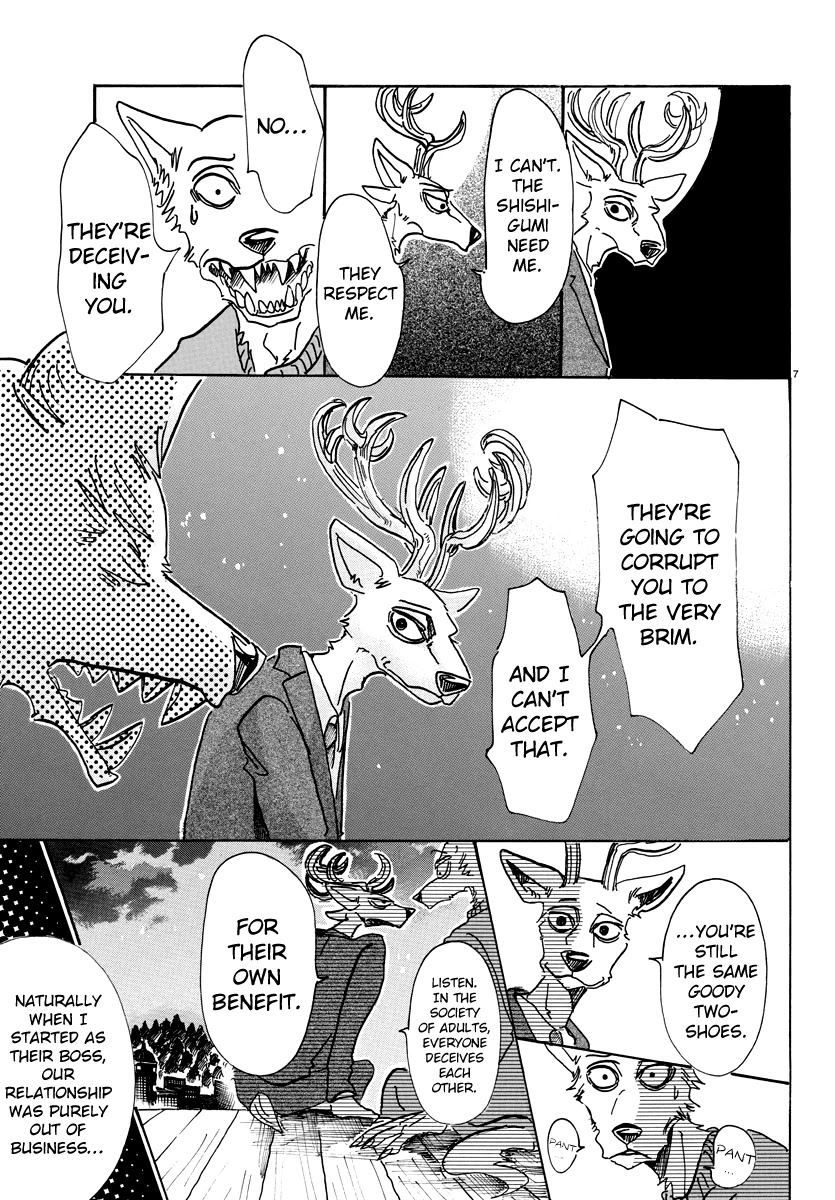 Beastars Chapter 76 page 8 - Chapter 76: A Capriccio And A Cry For The Moon