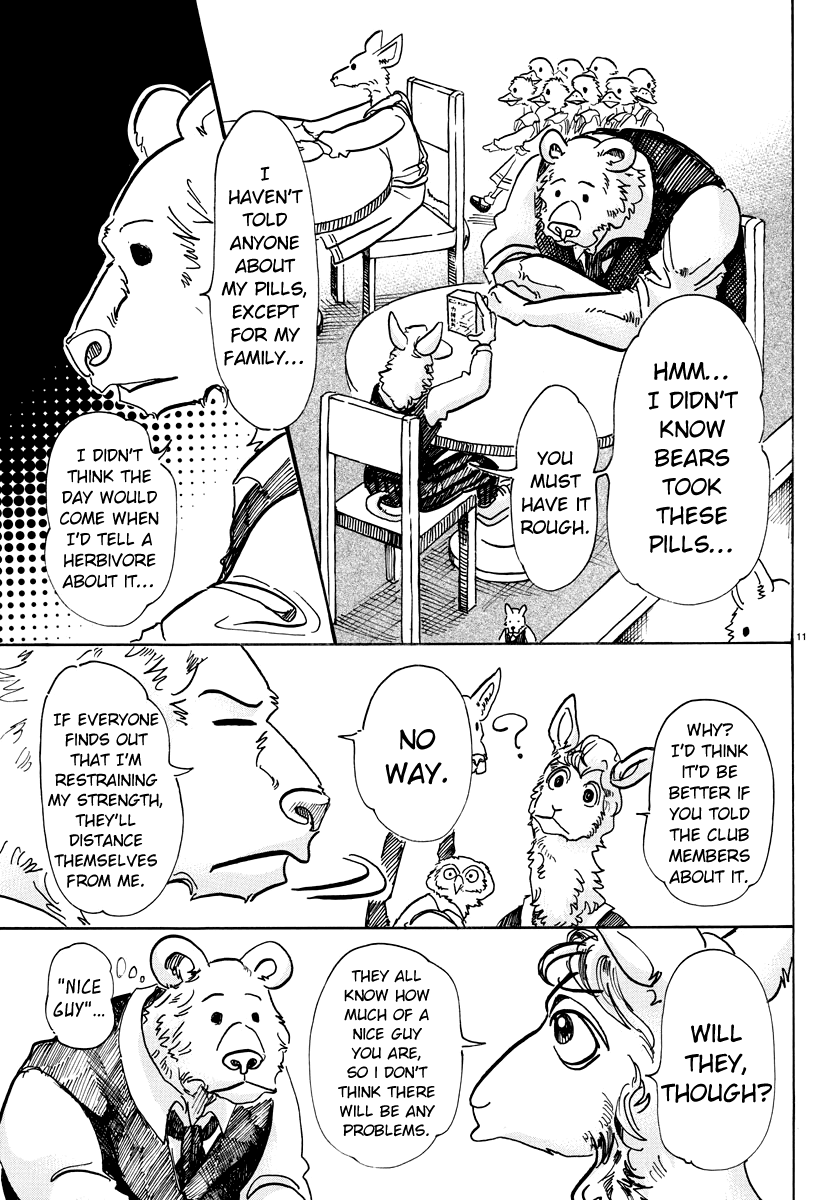 Beastars Chapter 77 page 11 - Chapter 77: The Naivete of a Honey Hunt