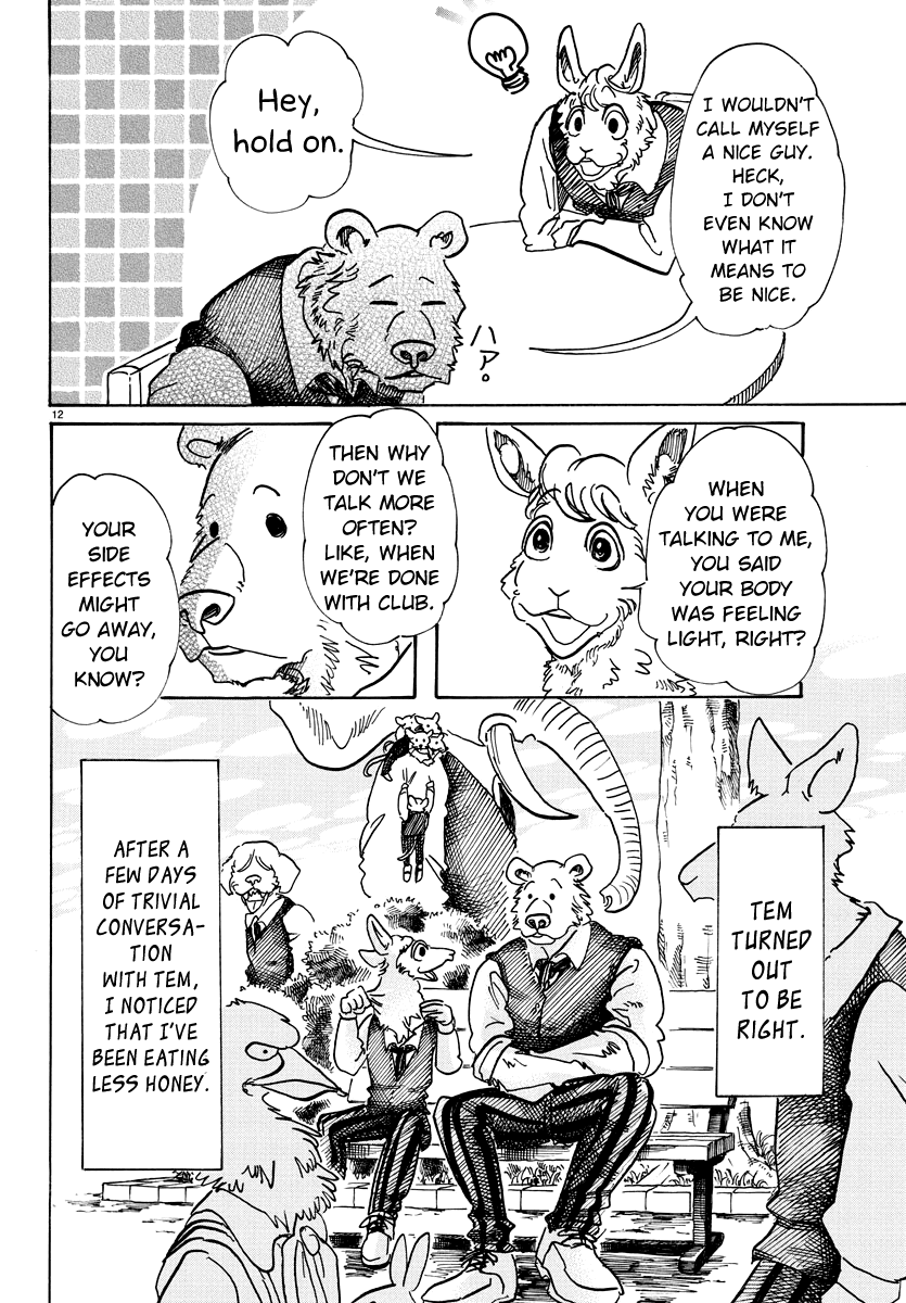Beastars Chapter 77 page 12 - Chapter 77: The Naivete of a Honey Hunt