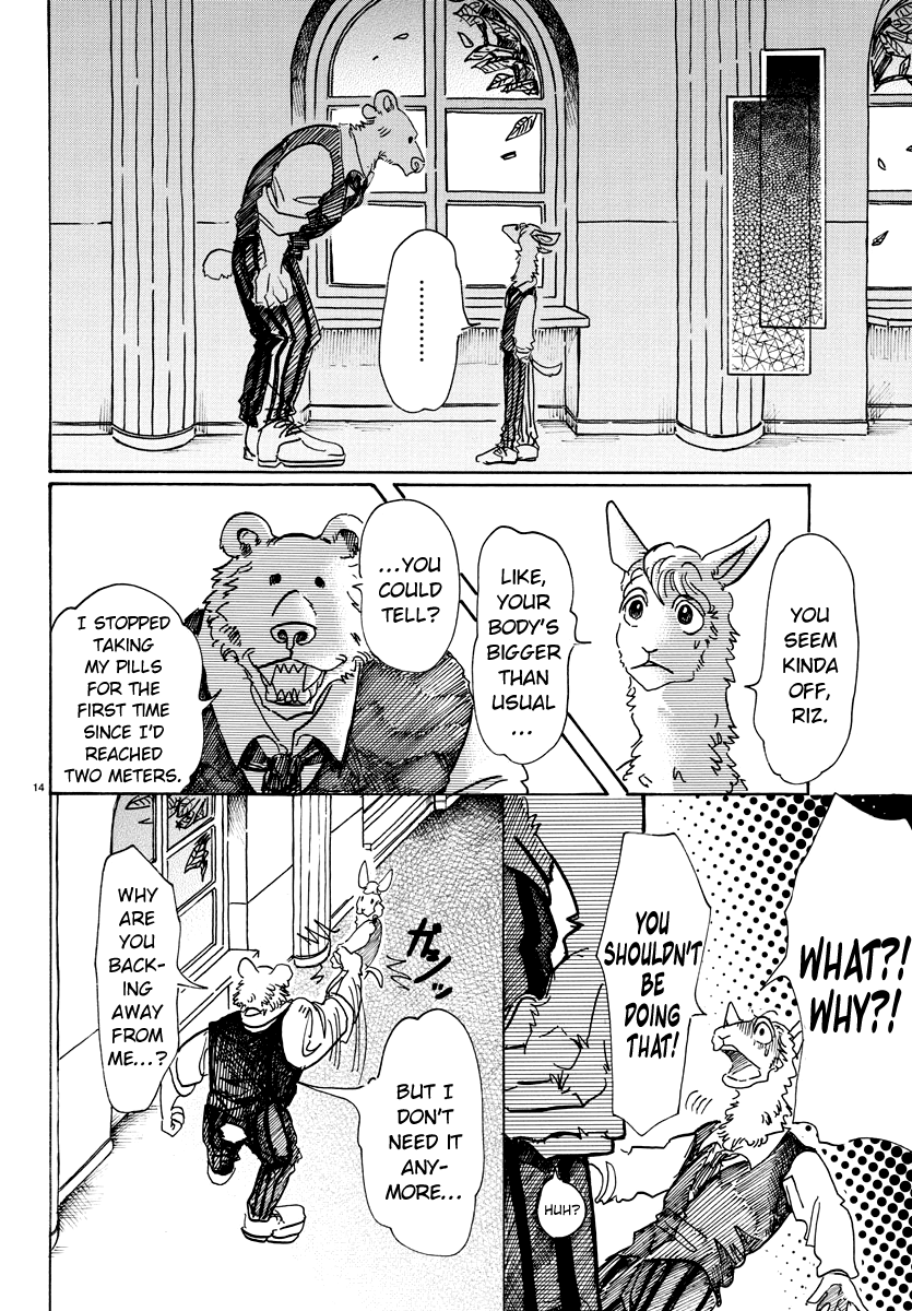 Beastars Chapter 77 page 14 - Chapter 77: The Naivete of a Honey Hunt