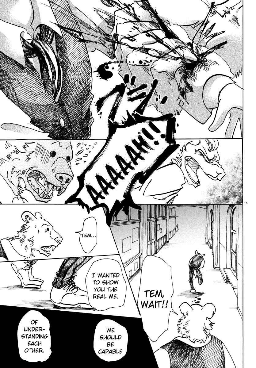 Beastars Chapter 77 page 15 - Chapter 77: The Naivete of a Honey Hunt